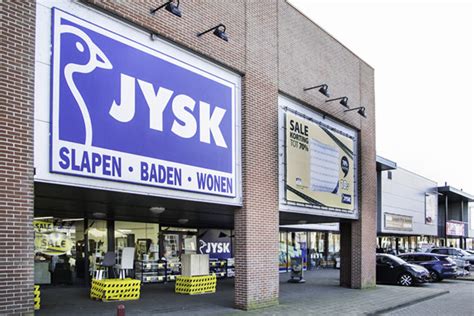 Openingstijden van Jysk.